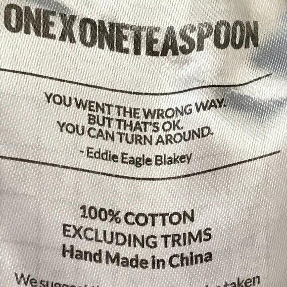 One Teaspoon Denim Cutoff Shorts Women 26 Black Mid Rise Raw Hem Shaping 18036 - Picture 9 of 10